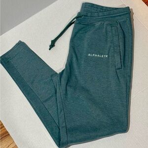 Alphalete Teal Joggers size Medium